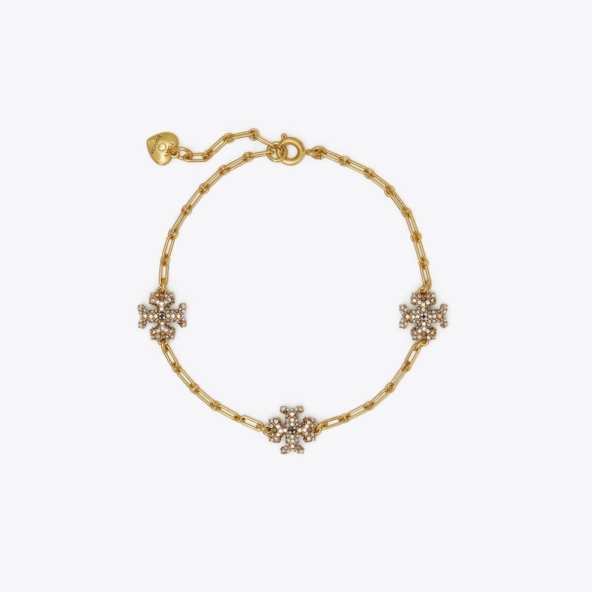 ブレスレット [ TORY BURCH ] ROXANNE CHAIN DELICATE BRACELET roxanne-chain-pavé-delicate-