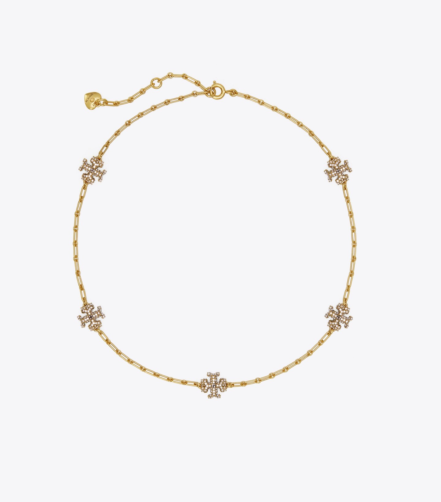アメリカ買付【Tory Burch】ROXANNE CHAIN DELICATE BRACELET roxanne-chain-pavé-delicate-