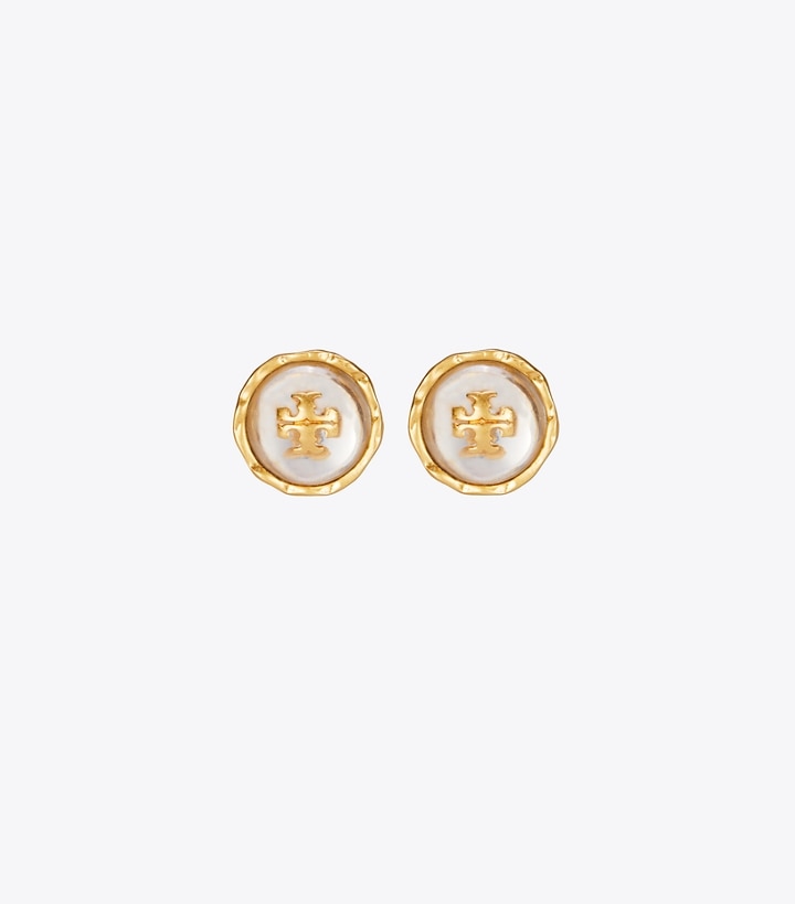 Tory Burch Roxanne Stud Earrings - Gold