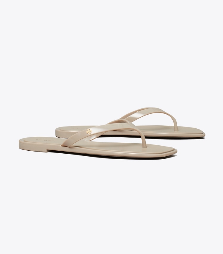 Tory Burch designer sandals Roxanne Flip-Flop in AVOLA angle