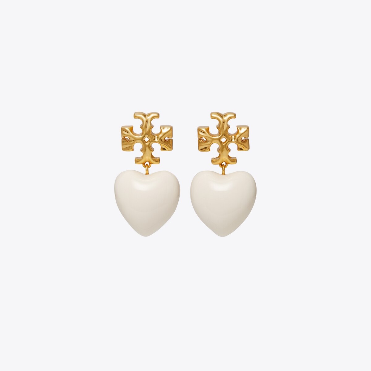 Roxanne Heart Earring: Women's Designer Earrings | Tory Burch