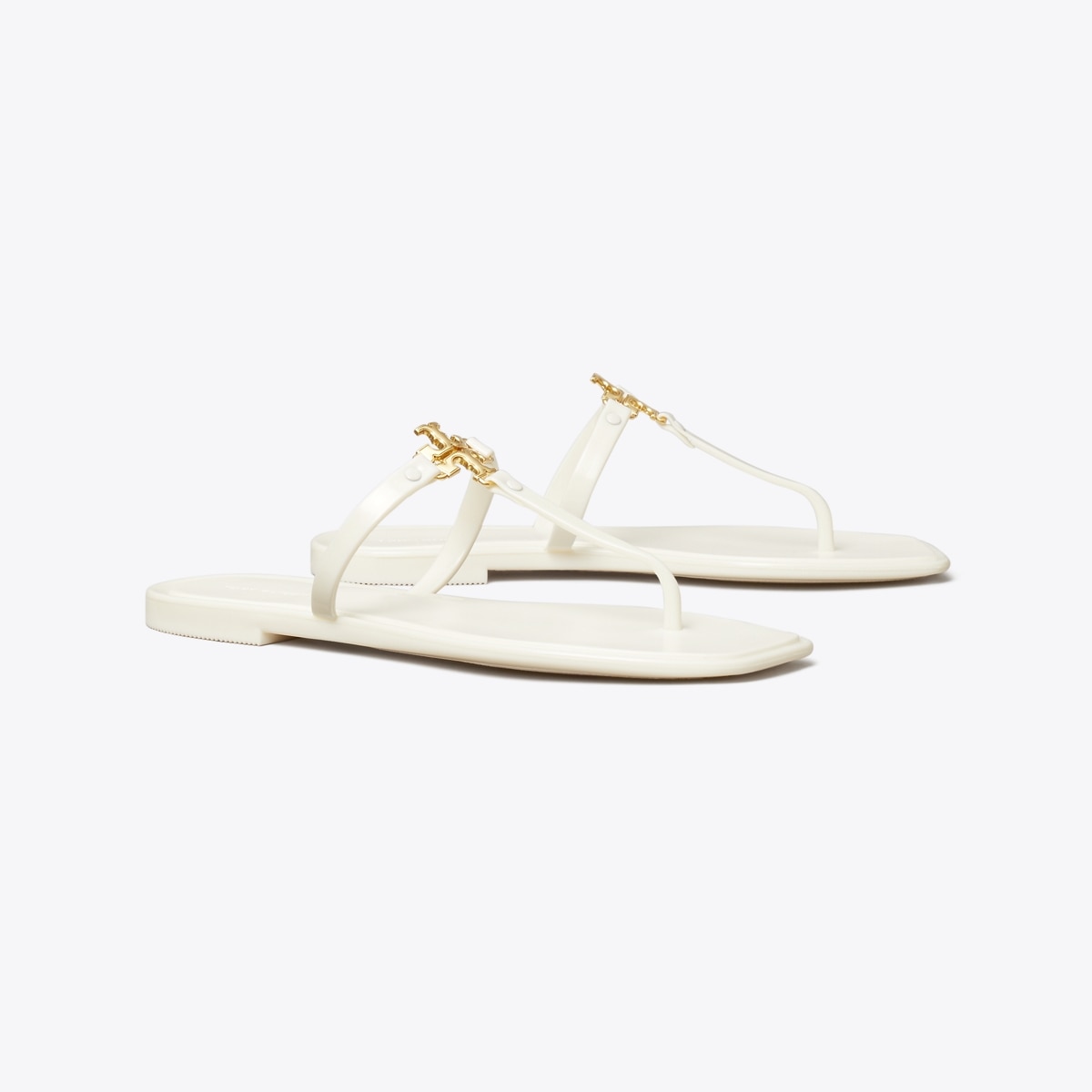 Tory burch 2025 plastic flip flops