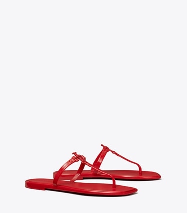 Red flip sale flop sandals