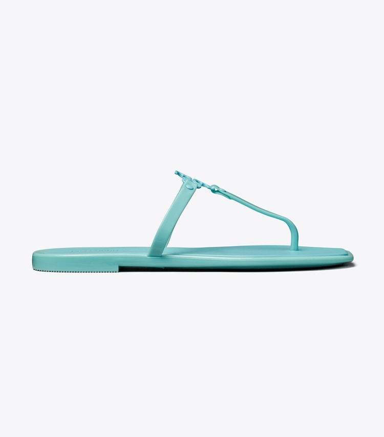 Tory Burch designer sandals Roxanne Jelly Sandal in Light Blue / Light Blue side