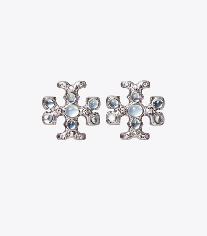 Roxanne Jeweled Stud Earring: Women's Designer Earrings | Tory Burch