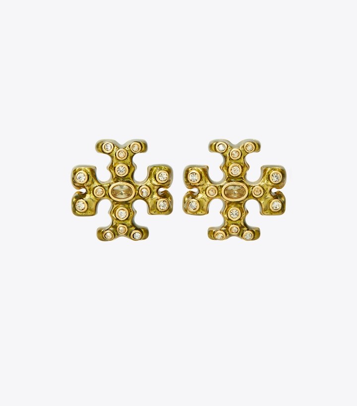 Roxanne Jeweled Stud Earring: Women's Designer Earrings | Tory Burch