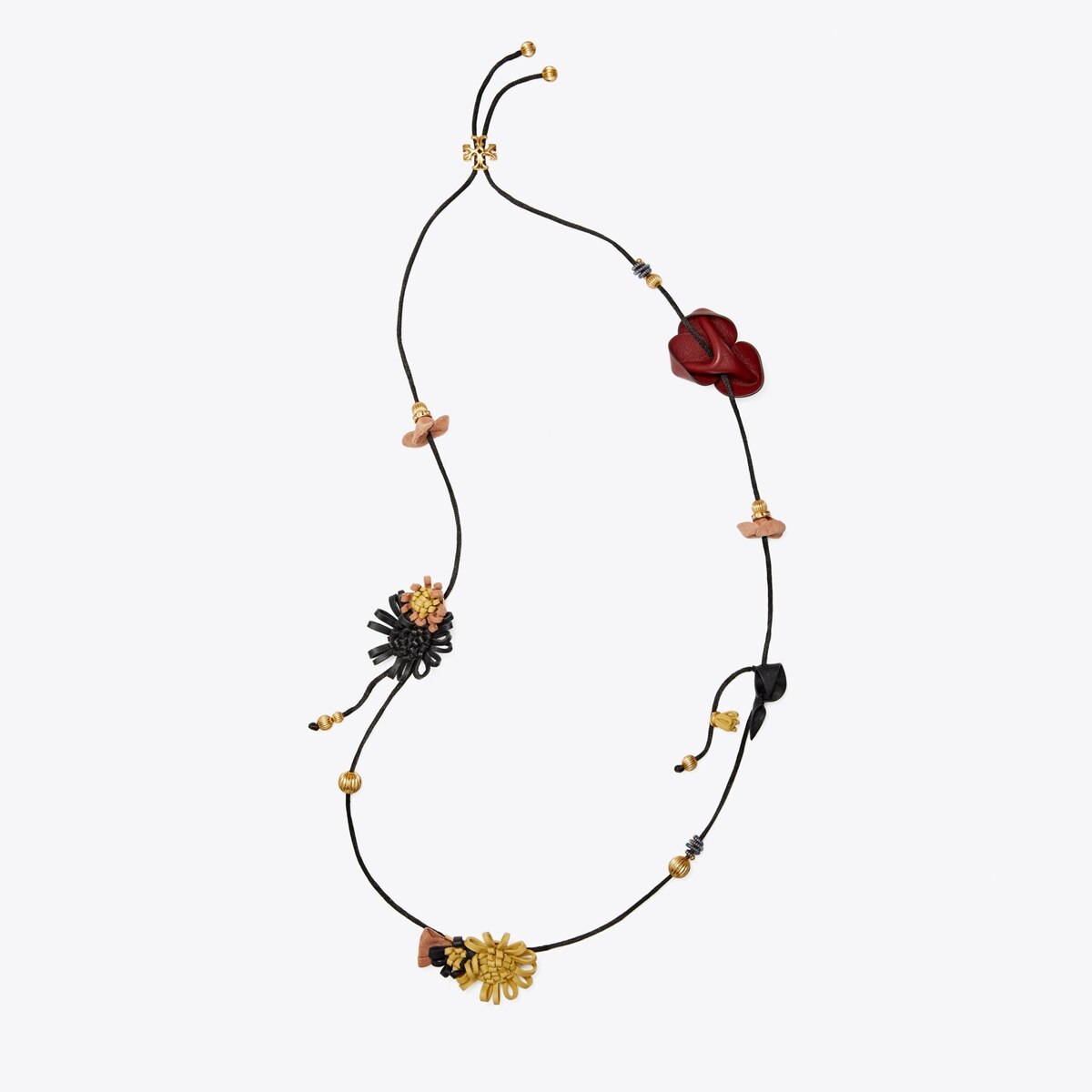Roxanne Leather Long Necklace