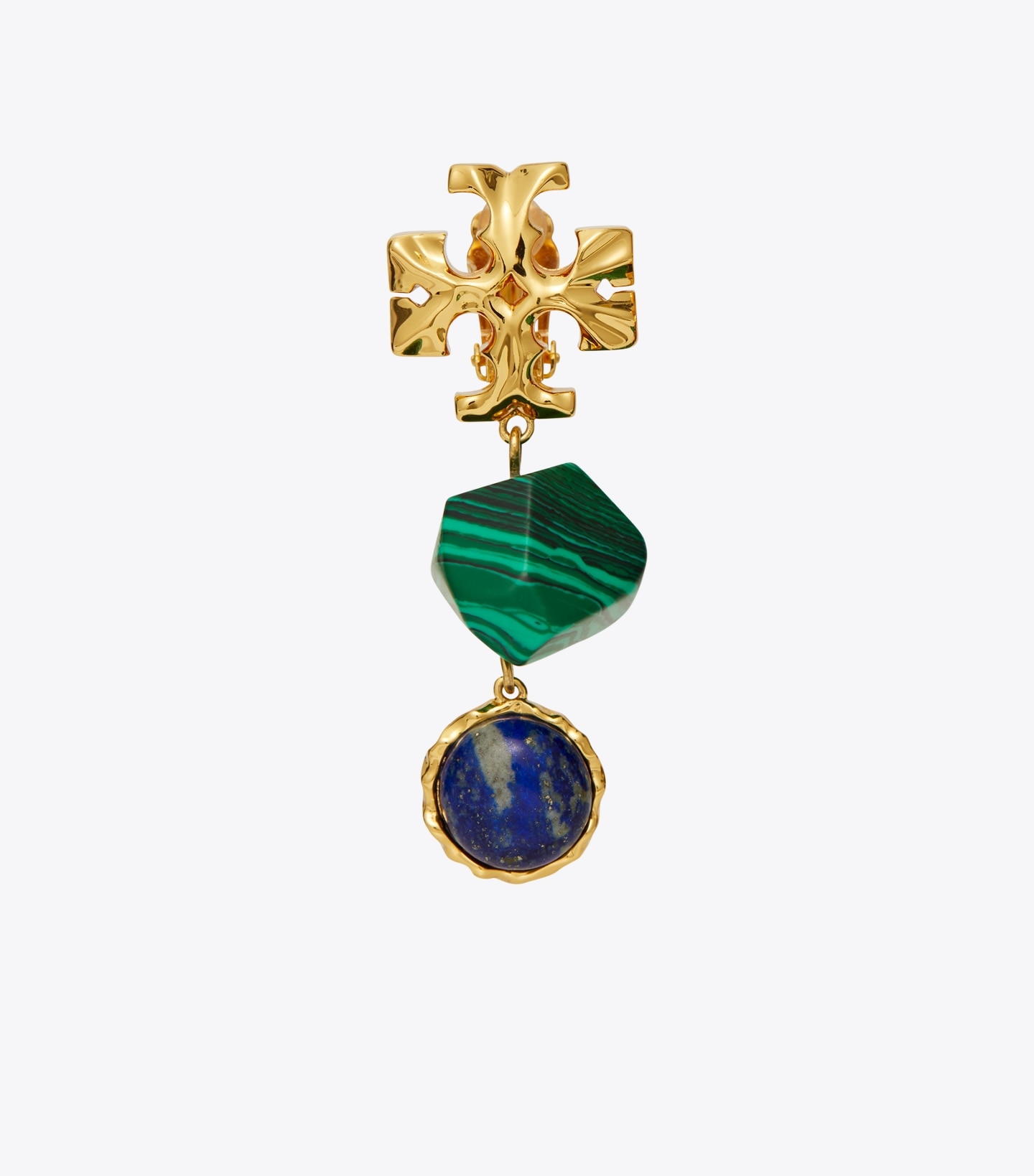 Roxanne Semiprecious Double-Drop Earring