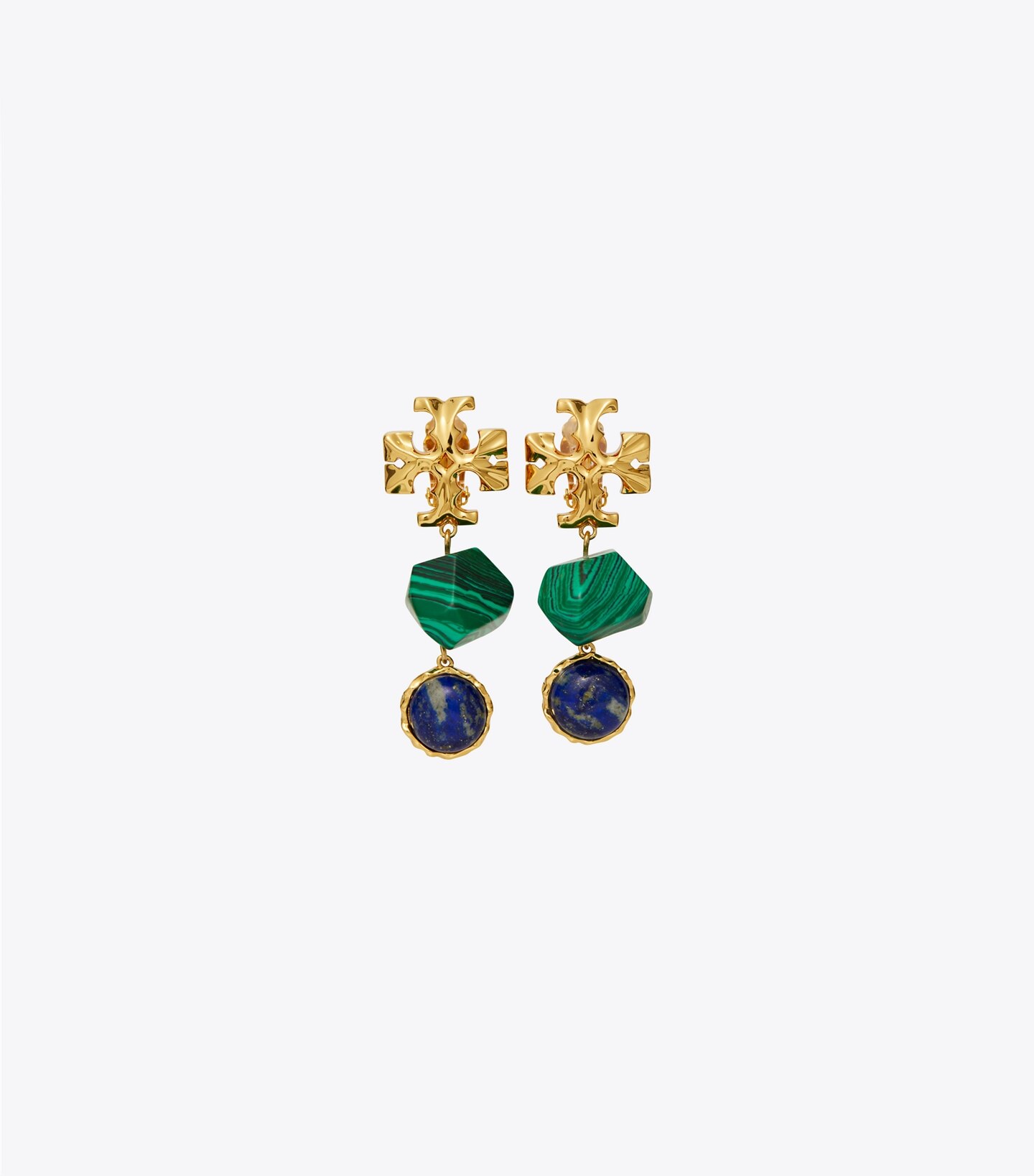 Roxanne Semiprecious Double-Drop Earring