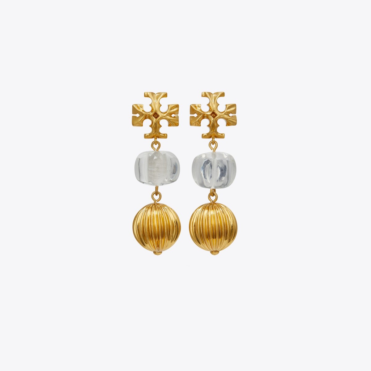 Roxanne Small Double-Drop Earring: Women's Designer Earrings | Tory Burch