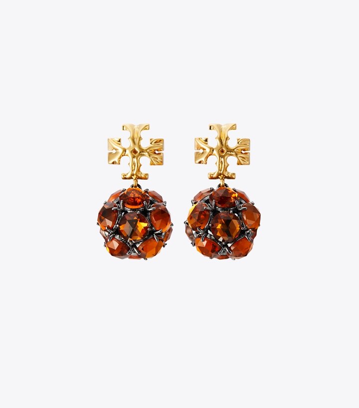 Roxanne Small Drop Earring: Women's Jewelry | Earrings | Tory Burch UK