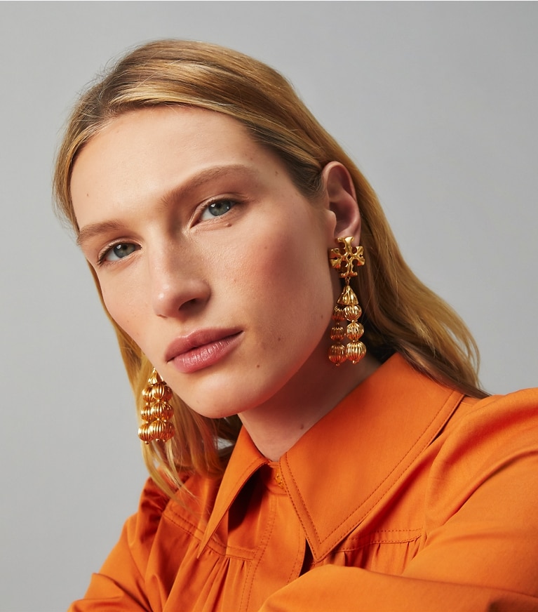 Tory burch hot sale tassel earrings