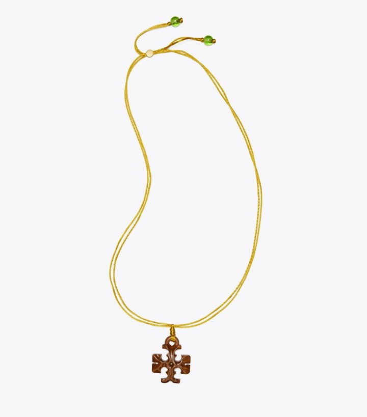 Tory Burch - Our Surreal Lock Pendant Necklace An edgy