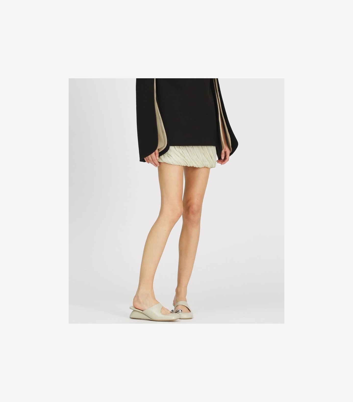 Ruched Jersey Skirt