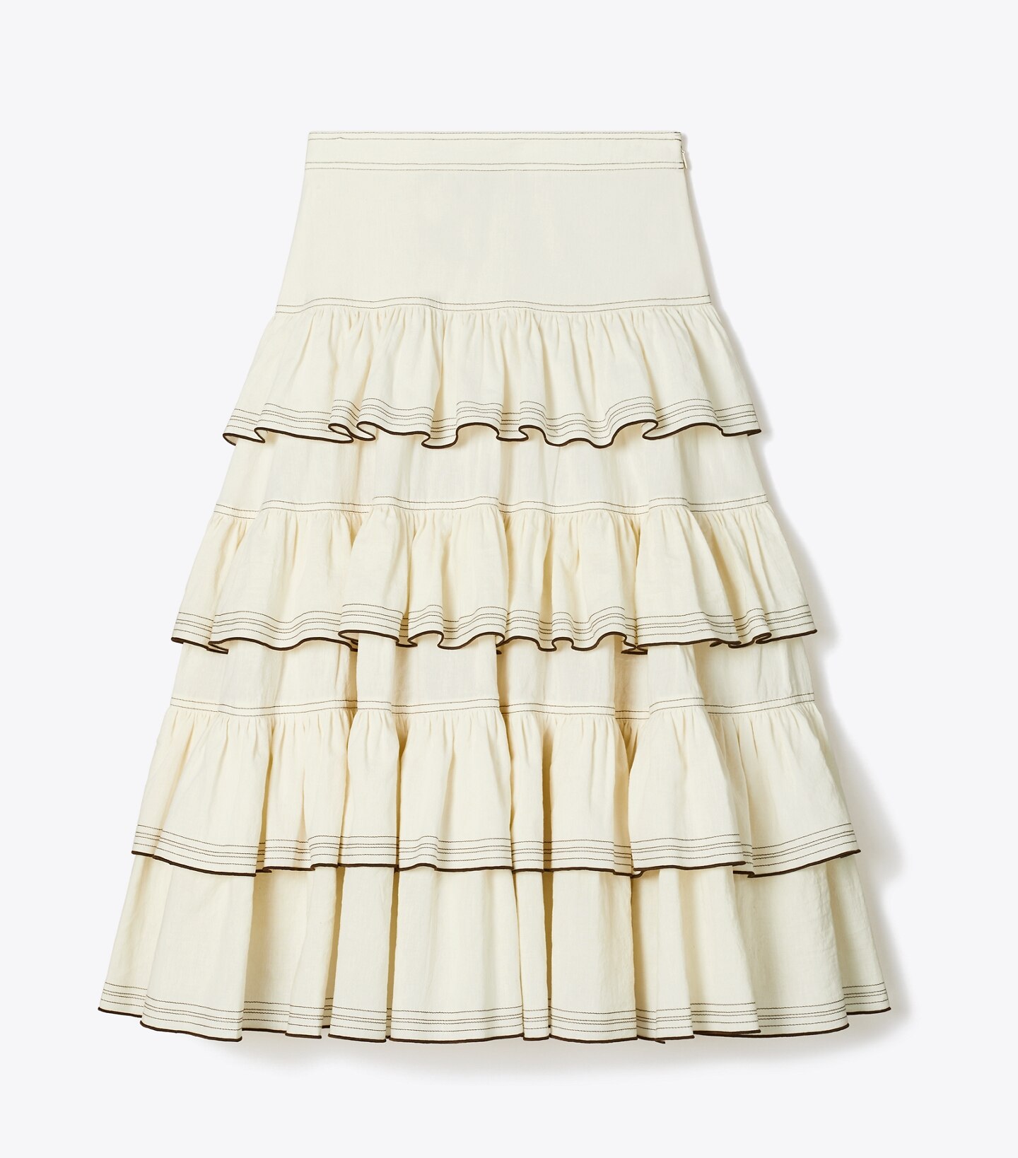 Ruffle Cotton Skirt