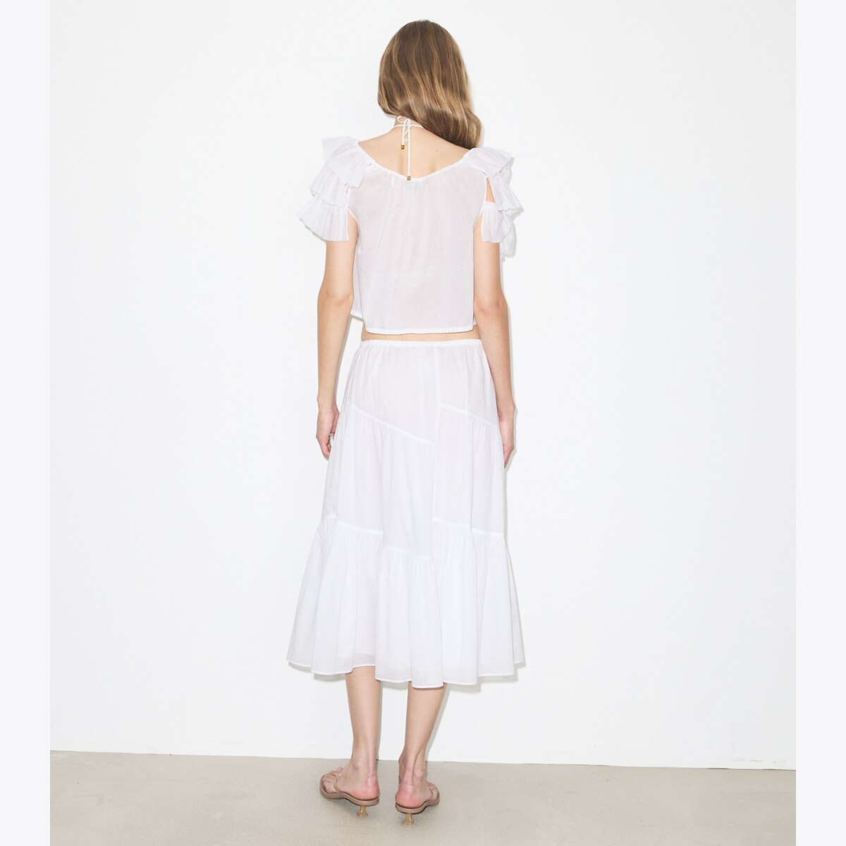 RUFFLE COTTON TOP - thumbnail 4