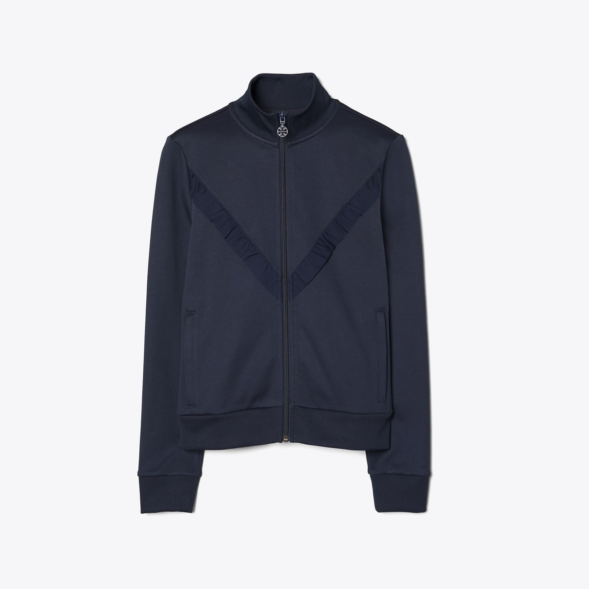 Ruffle Track Jacket: Women's Designer Jackets | Tory Sport