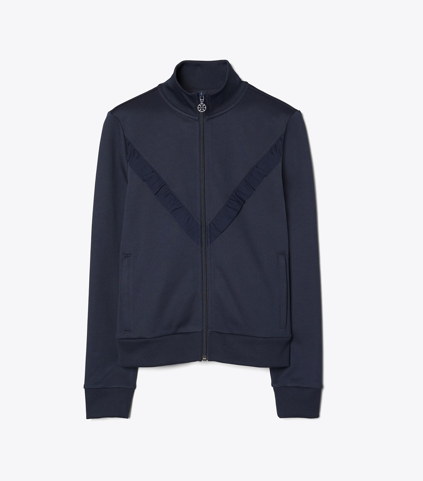 Ruffle Track Jacket