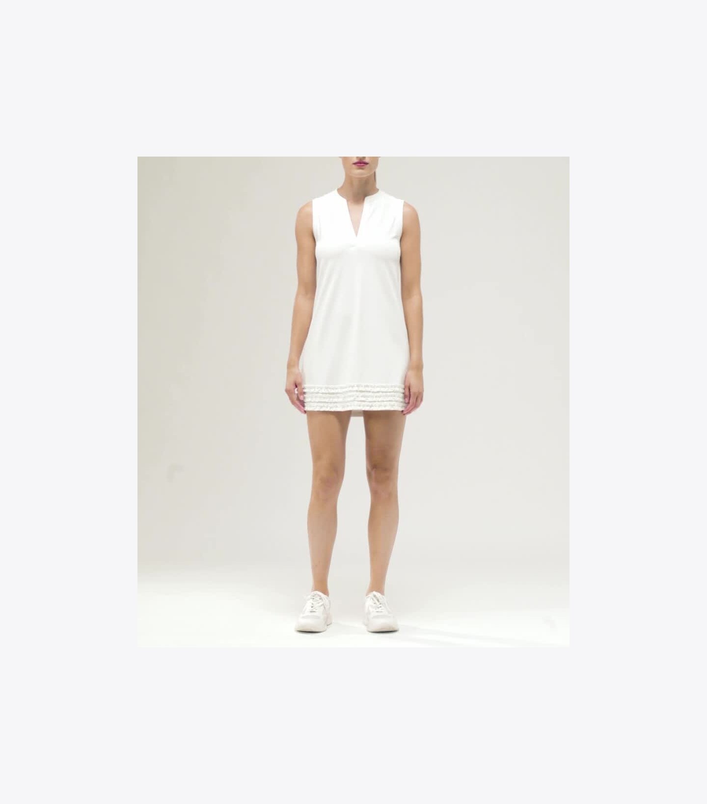 Ruffle Tunic Tennis Dress