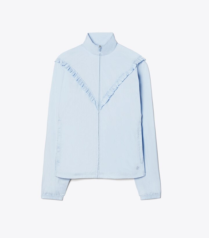 Ruffle Windbreaker: Women's Designer Jackets | Tory Sport