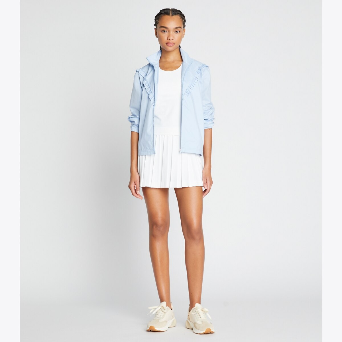 ジャケット RUFFLED WINDBREAKER Lightweight zip up windbreaker – Heather's Heroes