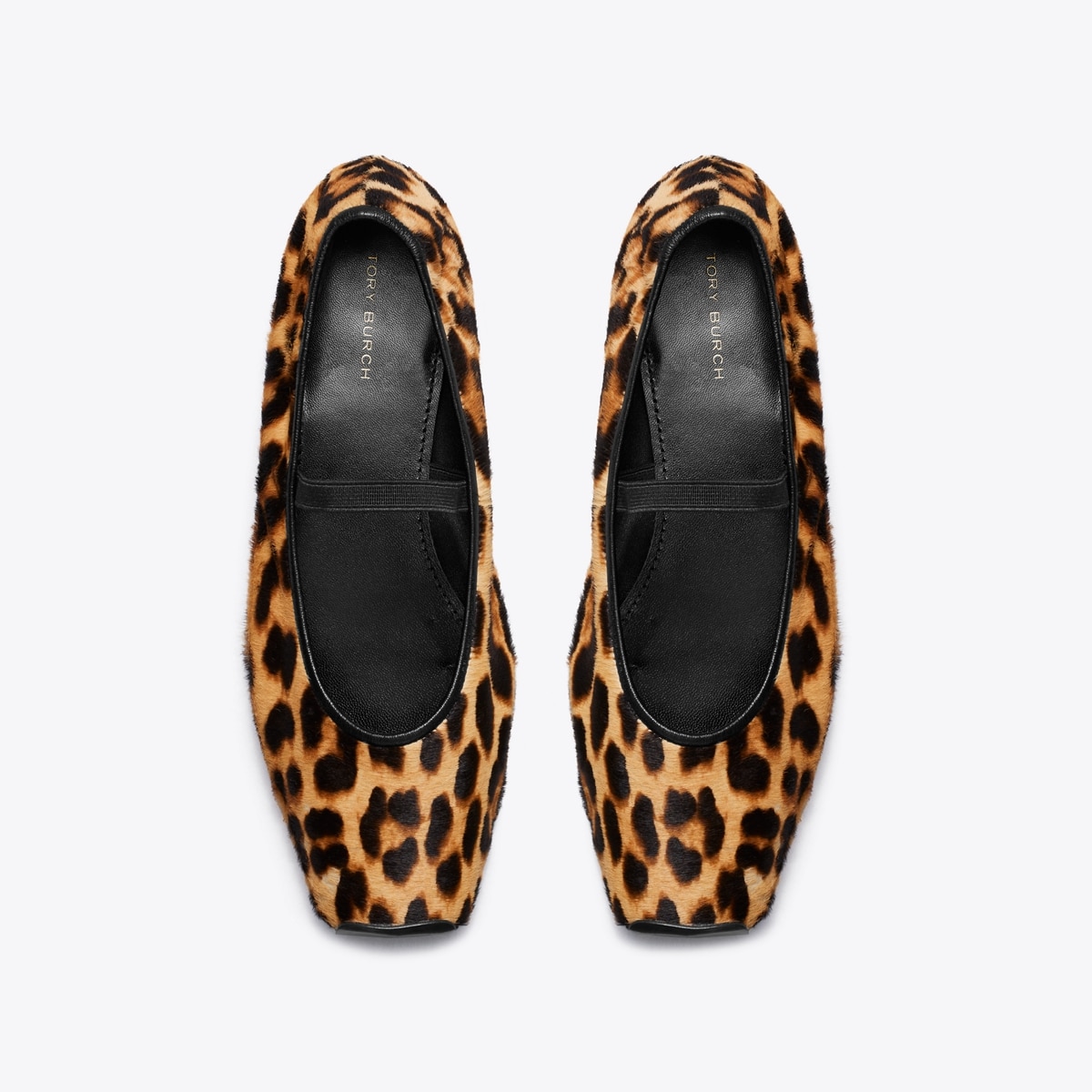 Tory burch fashion leopard ballet flats