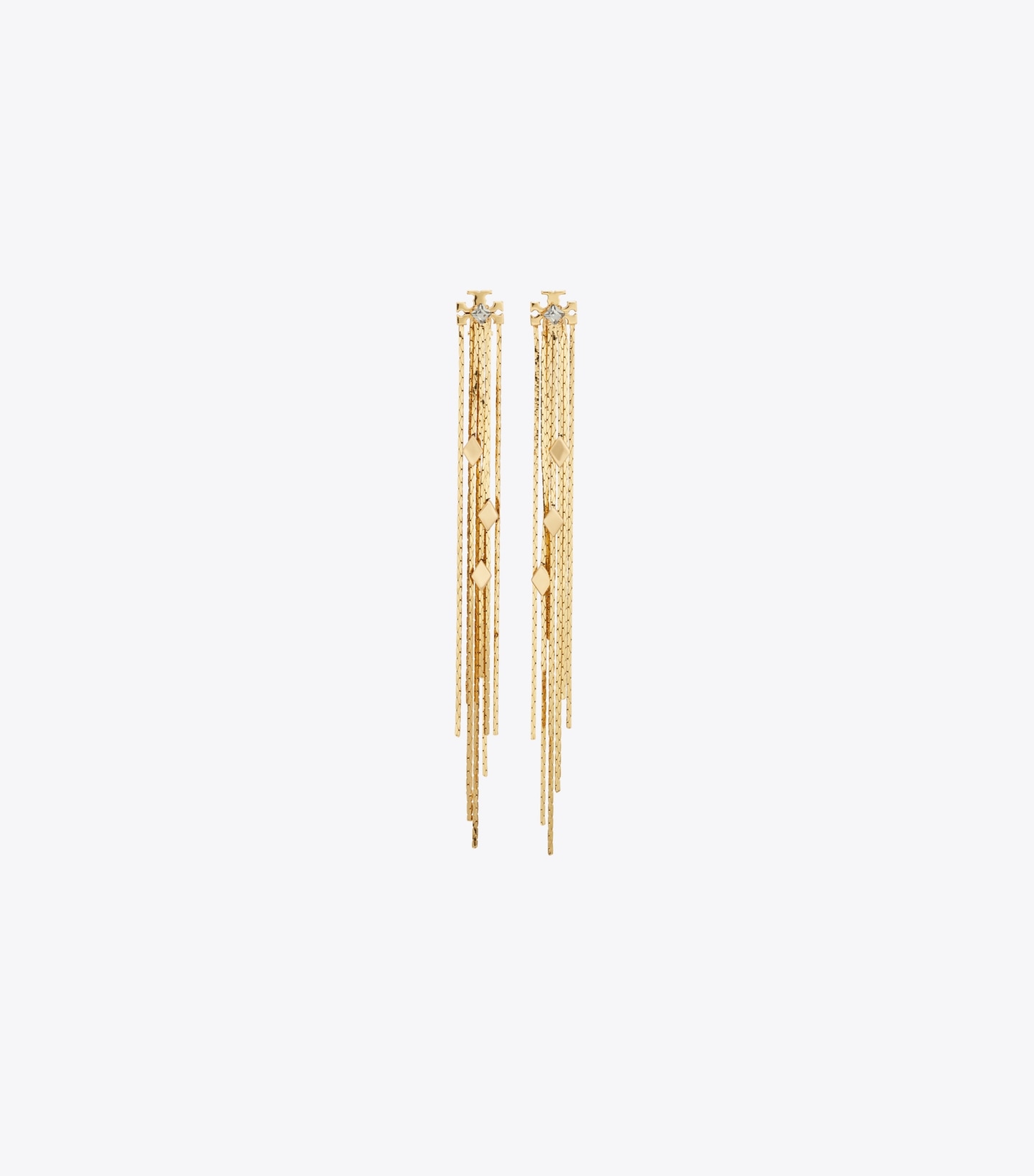 Runway Front-Back Chain Earrings