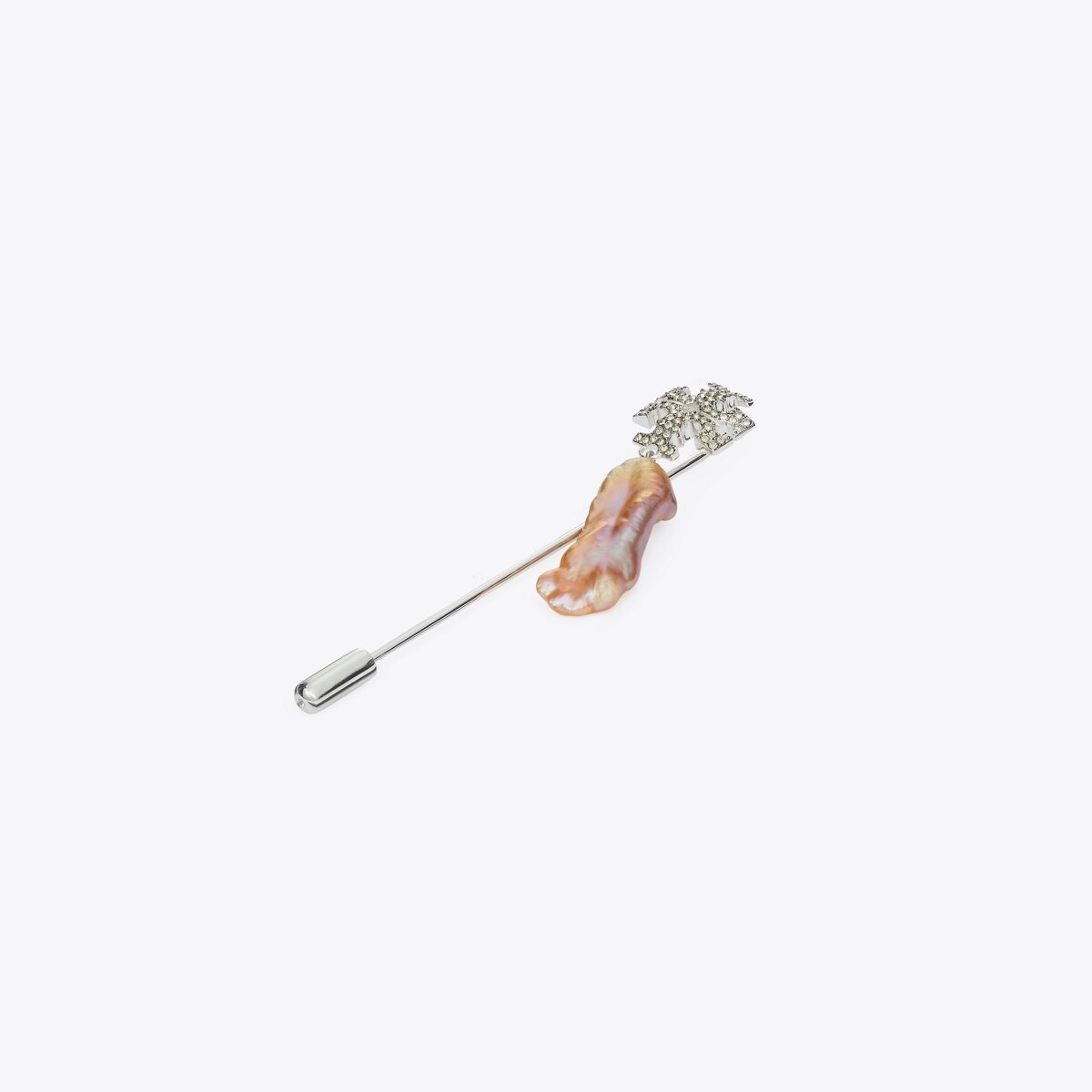 Runway Logo Pearl Pin: Women display picture 3