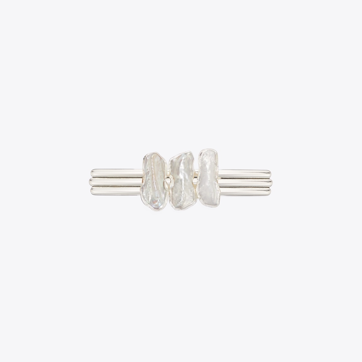 Runway Stacked Pearl Pin: Women display picture 1