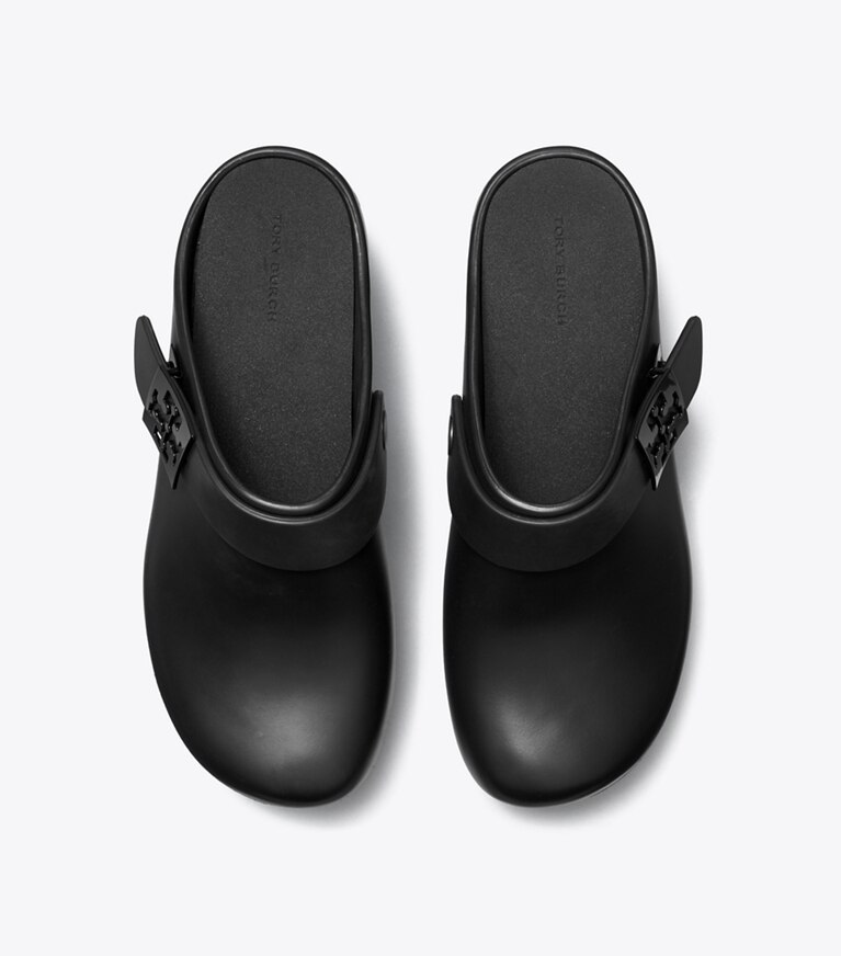Tory Burch designer mocassins Sabot plateforme Mellow in PERFECT BLACK angle