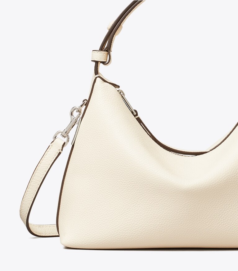 Tory Burch designer sacs porté épaule Sac porté épaule Mellow dans Light Cream détails