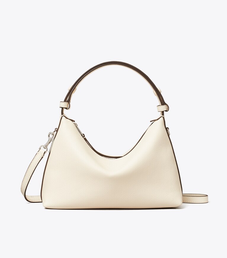 Tory Burch designer sacs porté épaule Sac porté épaule Mellow dans Light Cream de face