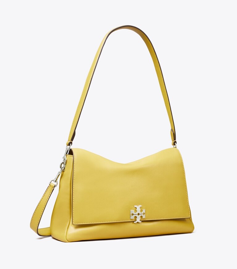 Tory Burch designer sacs porté épaule Sac à bandoulière Charlie dans Golden Kiwi angle
