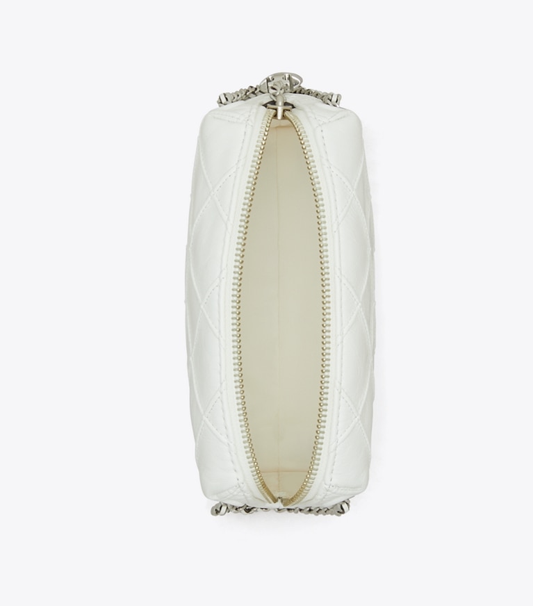 Tory Burch designer sacs à bandoulière Sac à bandoulière Fleming Soft effet vieilli in Blanc dessus