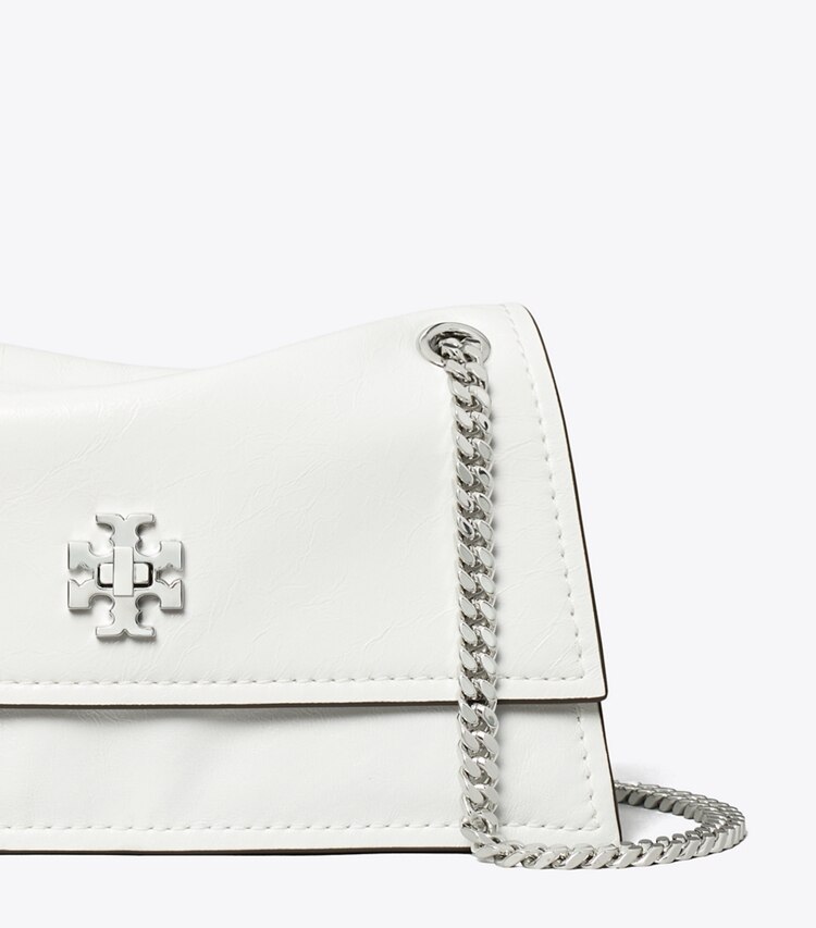 Tory Burch designer sacs porté épaule Sac à bandoulière mini Kira à fermoir dans BIANCO détails
