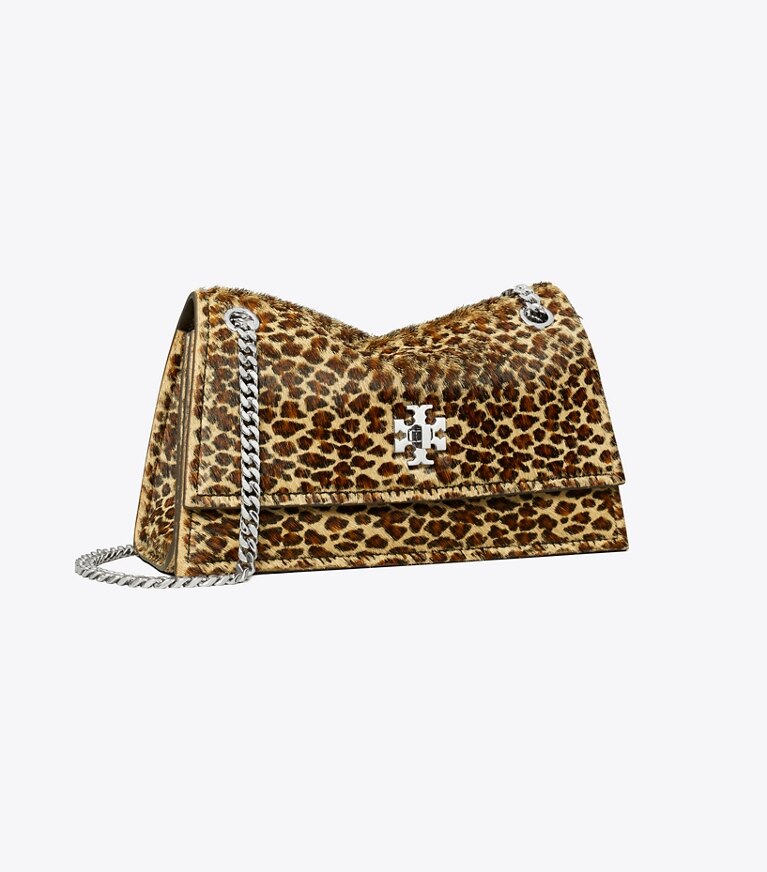Tory Burch designer sacs porté épaule Sac à bandoulière mini Kira à fermoir en cuir de veau façon poulain dans Multi angle