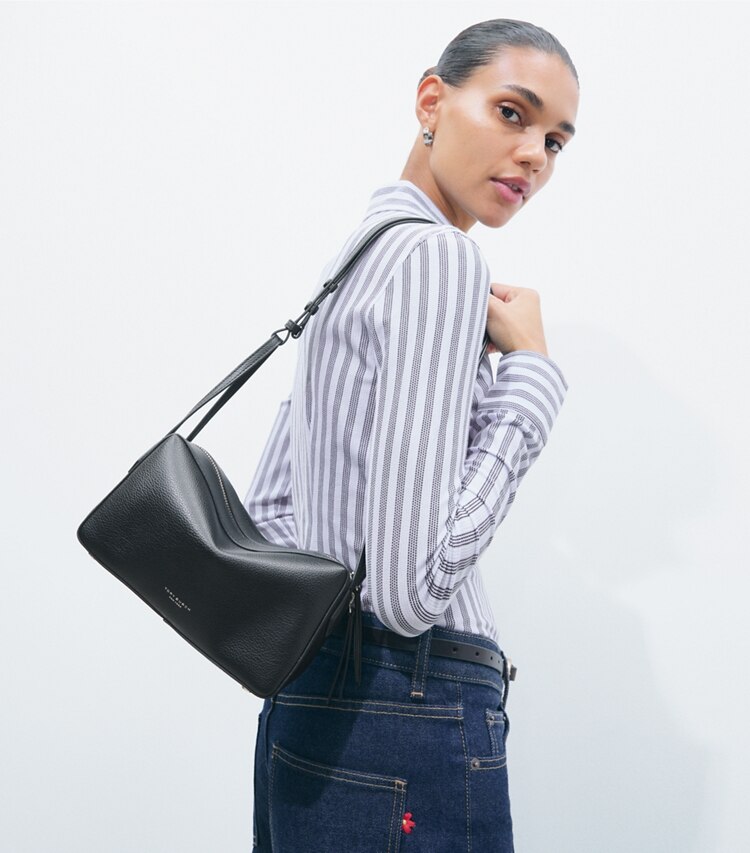 Tory Burch designer sacs à bandoulière Sac à bandoulière Perry dans BLACK supplémentaire sur le modèle