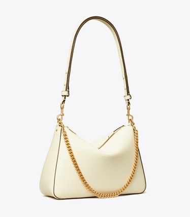 Tory Burch designer sacs porté épaule Sac à bandoulière Perry dans Warm White angle