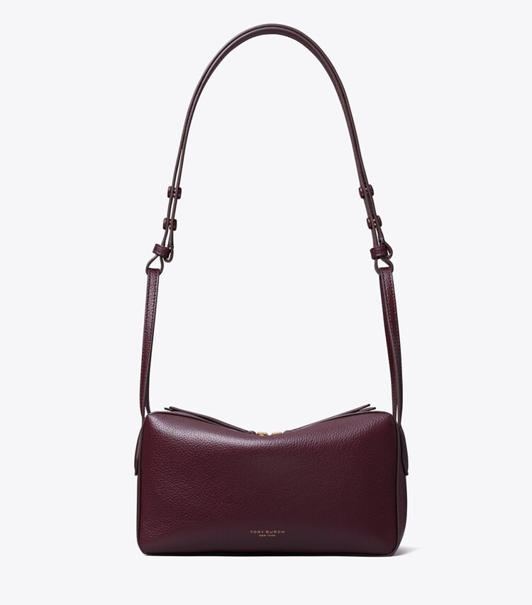 Tory Burch designer sacs à bandoulière Sac à bandoulière Perry dans Dark Carmine de face
