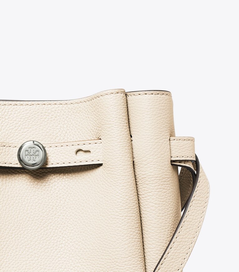 Tory Burch designer sacs à bandoulière Sac à bandoulière pour téléphone Romy in Light Cream informations