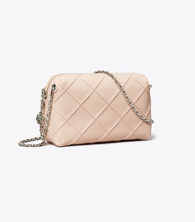 Tory Burch designer sacs à bandoulière Sac à bandoulière souple Fleming dans Soft Pink angle
