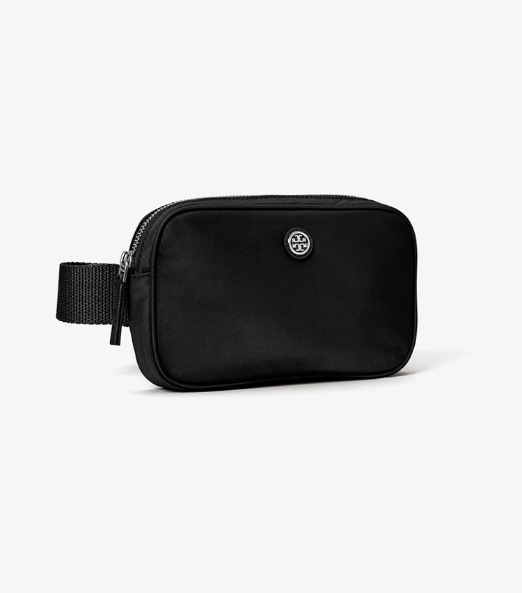 Tory Burch designer sacs banane Sac banane Virginia in Black angle