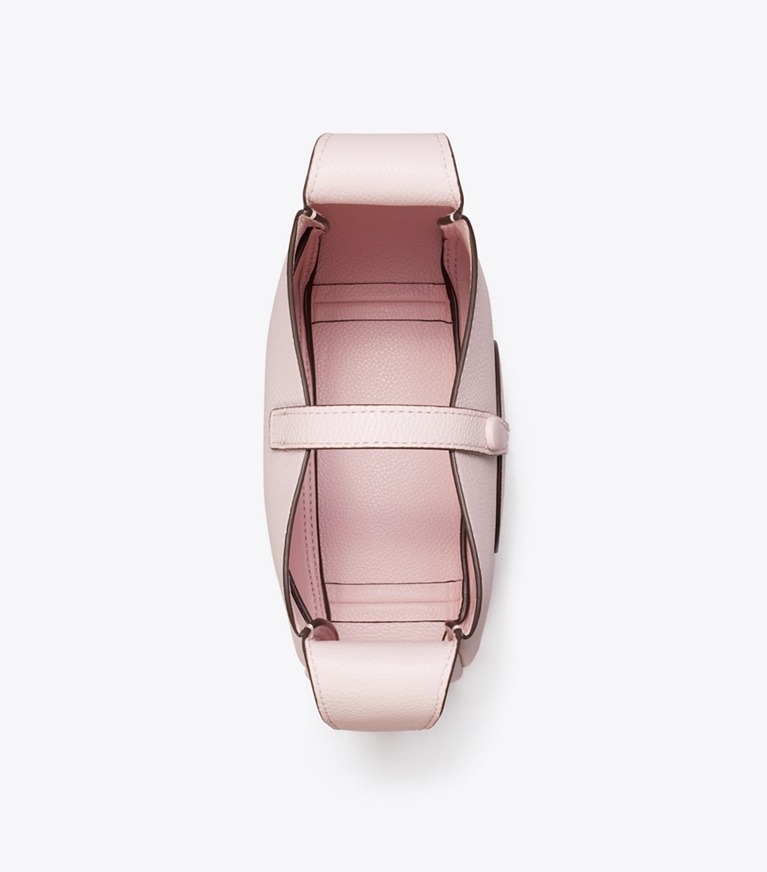 Tory Burch designer sacs à bandoulière Sac bandoulière Miller Swing dans Soft Pink vue du dessus