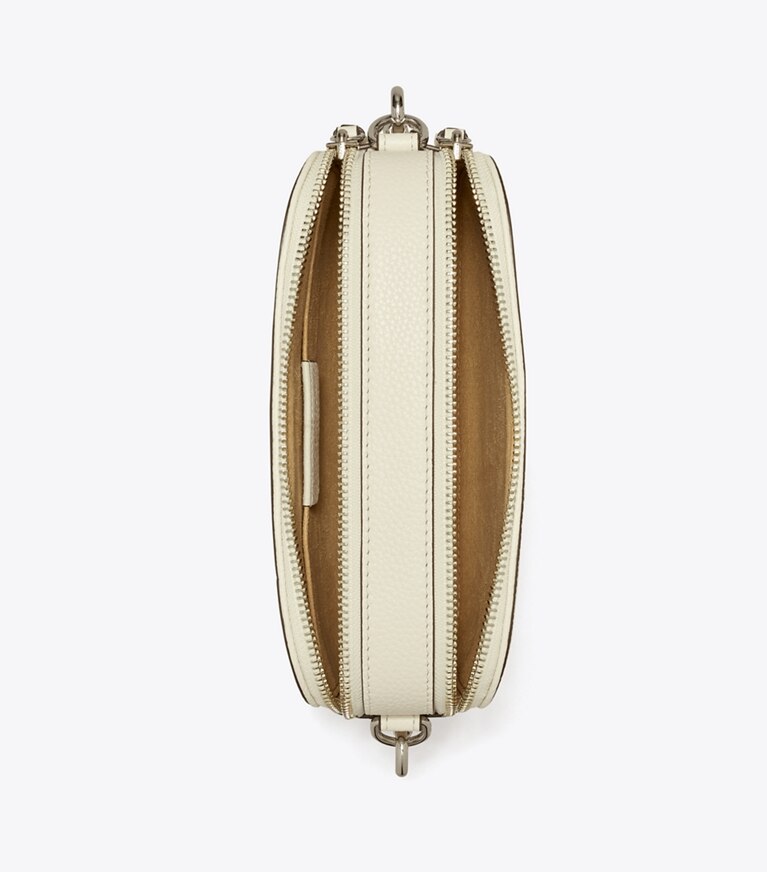 Tory Burch designer sacs à bandoulière Sac bandoulière Mini Miller dans NEW IVORY vue du dessus