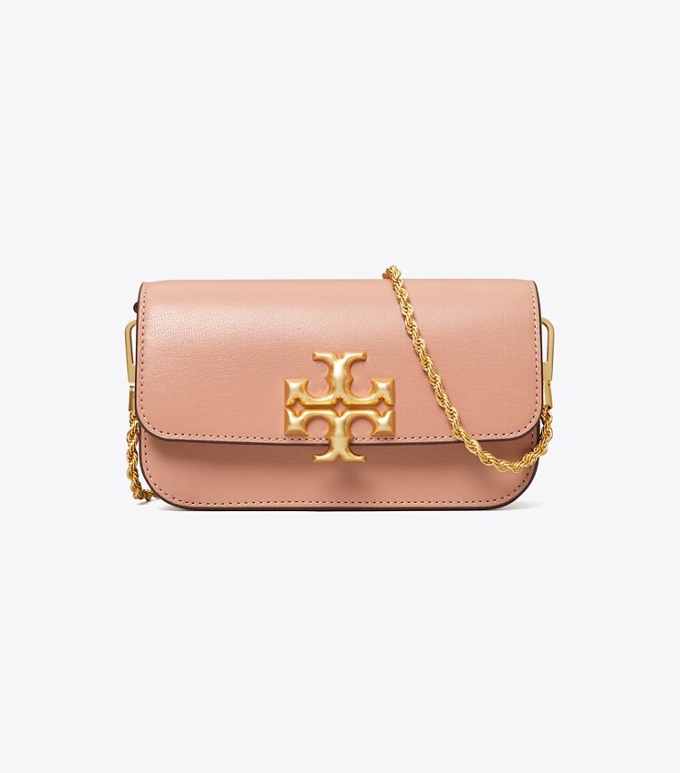Tory Burch designer sacs à bandoulière Sac bandoulière pour téléphone Eleanor dans MEADOWSWEET de face