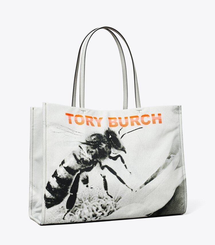 Tory Burch designer cabas Sac cabas imprimé Ella in Bee Print angle