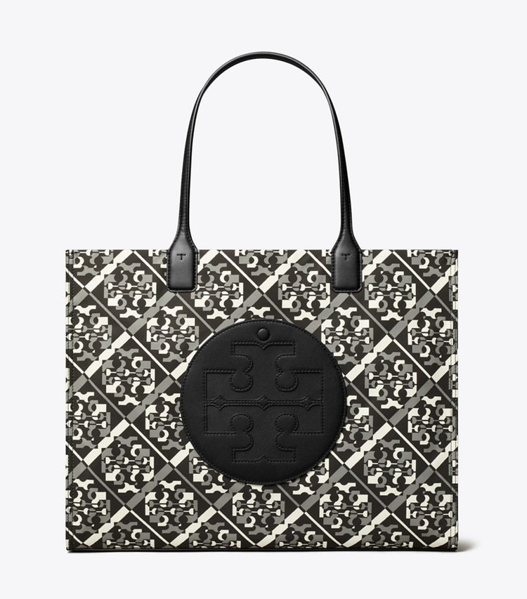 Tory Burch designer cabas Sac cabas imprimé Ella in Prismatic Logo front