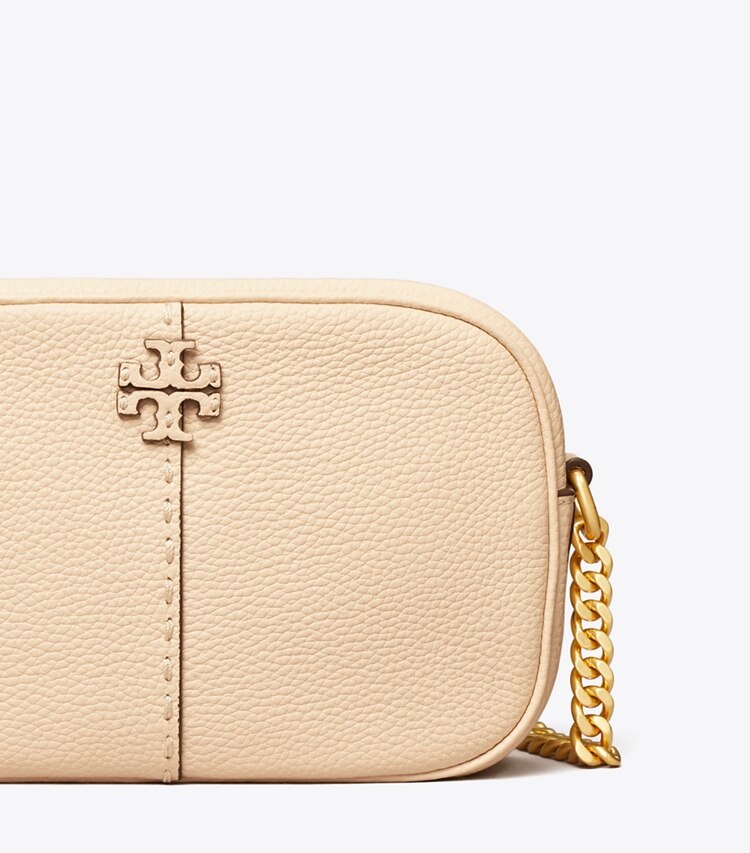 Tory Burch designer sacs à bandoulière Sac caméra McGraw dans BRIE détails