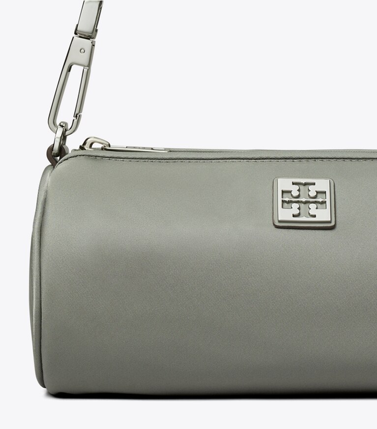 Tory Burch designer sacs porté épaule Sac cylindrique Virginia in Shale Rock informations