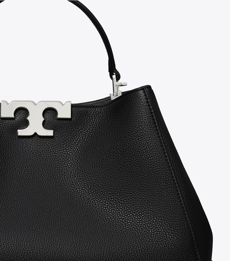 Tory Burch designer sac à main Sac Eleanor souple dans Black détails